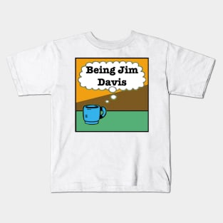 Being Jim Davis Coffee Logo Kids T-Shirt